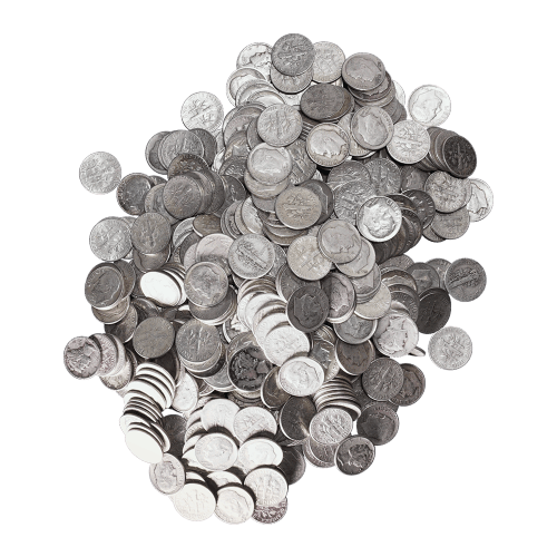 $250 Face Value Bag of U.S. Circulation 90% Pure Silver Coins | United States Mint