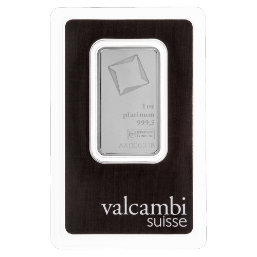 Buy 1 oz Valcambi Platinum Wafer Bars | Silver Gold Bull US