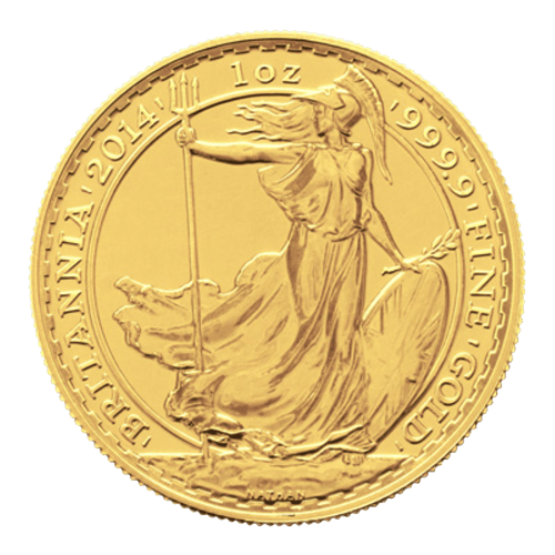 Pièce 1 once d'or Britannia 2014 | La Monnaie royale