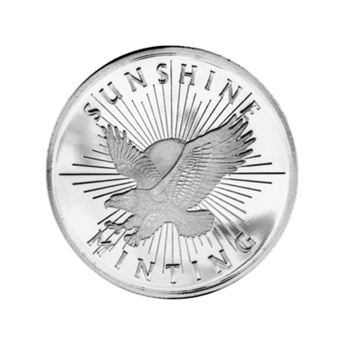 1/2 oz Silver Round | Sunshine Minting
