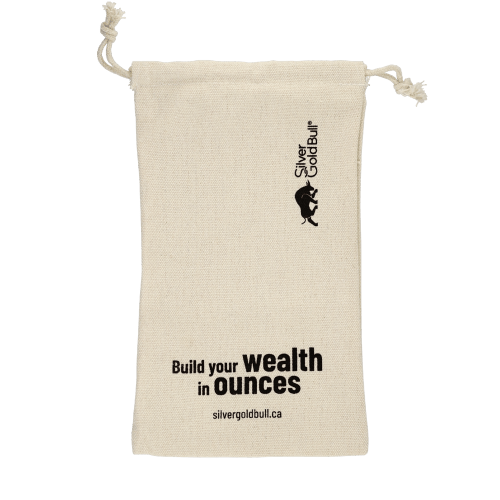 100% Cotton Medium Bullion Bag