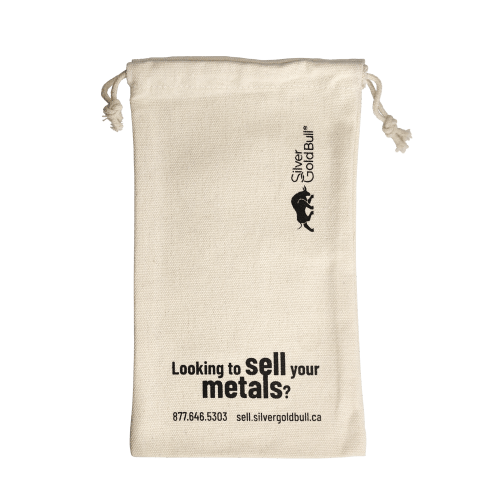100% Cotton Medium Bullion Bag