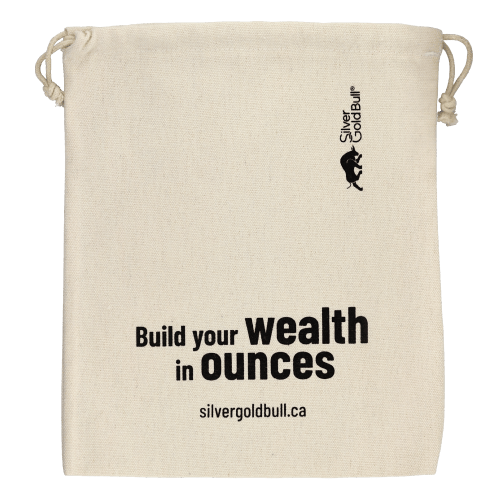 100% Cotton Large Bullion Bag