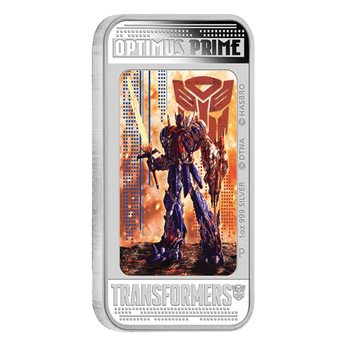Pièce 1 once d'argent Épreuve numismatique Transformers : L'âge de l'extinction - Optimus Prime 2014 | Monnaie de Perth
