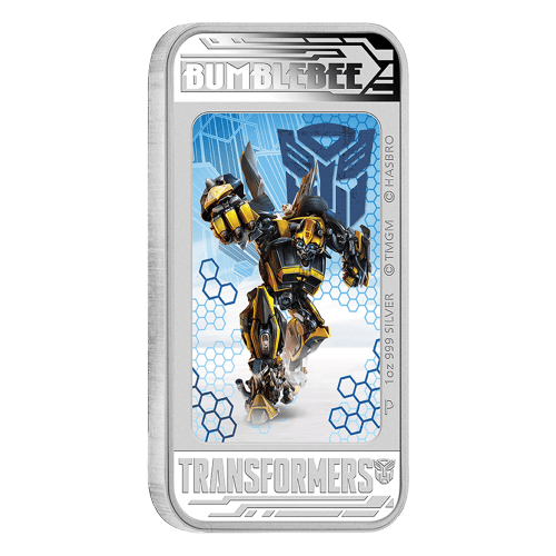 Pièce 1 once d'argent Épreuve numismatique Transformers : L'âge de l'extinction - Bumblebee 2014 | Monnaie de Perth