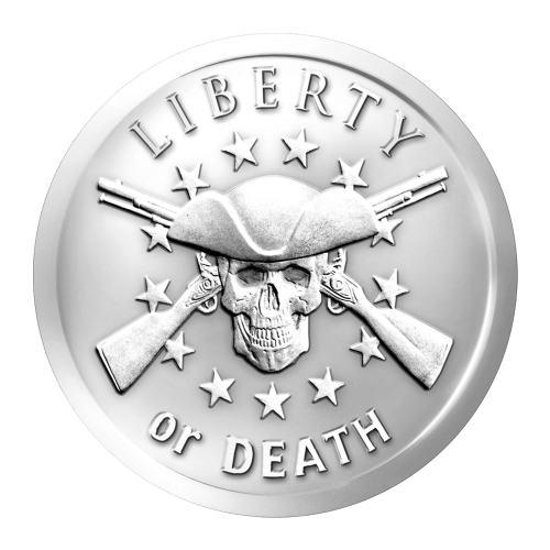 1 oz 2014 Liberty or Death Silver Round | Silver Shield