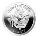Ronde 1 once d'argent Semblable à épreuve numismatique La compétition est un péché 2014