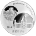 Pièce 5 onces d'argent ultra camée Panda chinois Institut Smithsonian NGC PF-69 2014