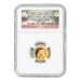 Set of 2 x 1/10 oz 2014 Chinese Panda Smithsonian Institute Proof NGC PF-69 Gold Coins