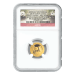 Set of 2 x 1/10 oz 2014 Chinese Panda Smithsonian Institute Proof NGC PF-69 Gold Coins