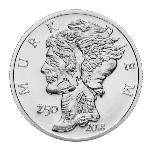 1 oz Zombucks Murk Diem Silver Round | Elemetal Mint