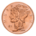 1 oz Zombucks Murk Diem Copper Round | Elemetal Mint