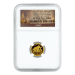 Pièce 1/10 once d'or Mammouth laineux 2014 NGC PF-70 (ER)