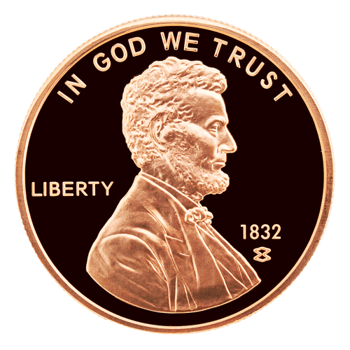 1 oz American Legends Abraham Lincoln Copper Round | Elemetal Mint