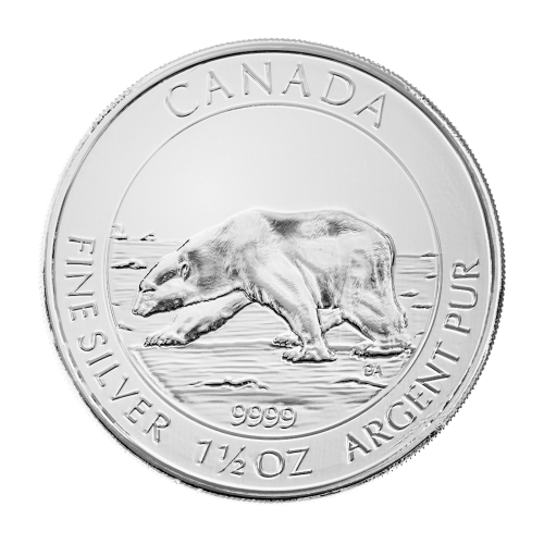 Proof Set of Canadian Polar Bear Gold and Silver Coins