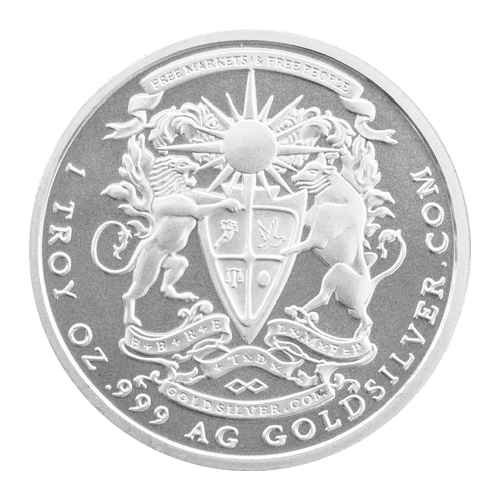 1 oz 2014 Pegasus Silver Round