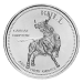 1 oz Bull and Bear Silver Round | Elemetal Mint