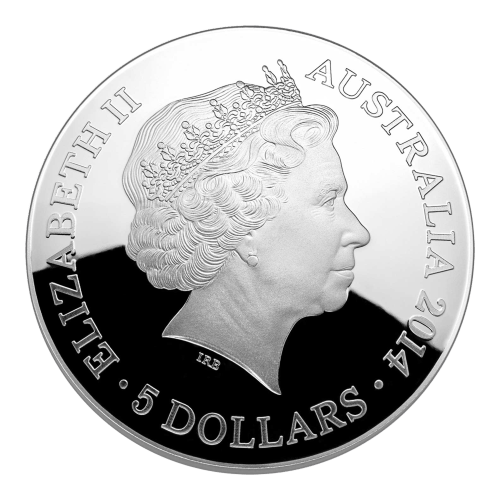 1 oz 2014 Southern Sky Orion Domed Silver Proof Coin