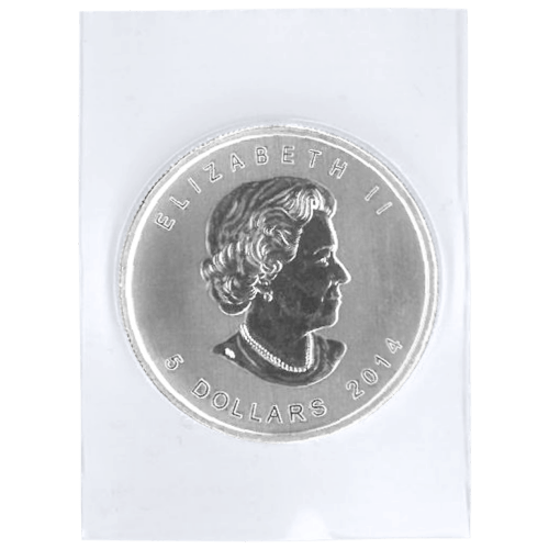 Pièce 1 once d'argent Série Oiseaux de proie | Pygargue à tête blanche MRC Emballage Flex 2014