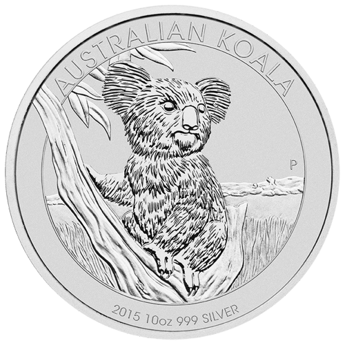 Pièce 10 onces d'argent Koala australien 2015 | Monnaie de Perth