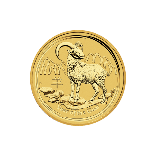 Buy 1/4 oz Year of the Goat Perth Mint Gold Coins | Silver Gold