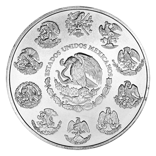 Pièce 1 once d'argent Libertad mexicaine 2014