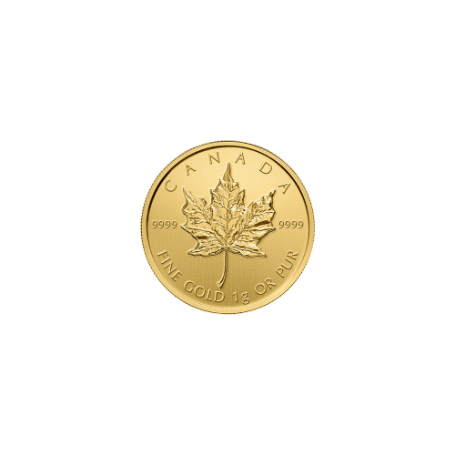 25 gram (25 x 1 g) 2014 MapleGram25 Sheet of Gold Coins | Royal Canadian Mint