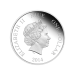 Pièce 1/2 once d'argent épreuve numismatique Vœux de fin d'année Disney 2014