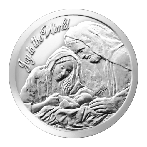 1 oz 2014 Joy to the World Silver Round