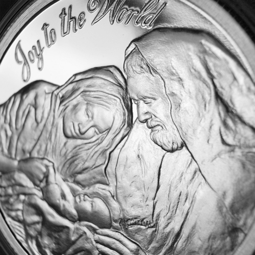 1 oz 2014 Joy to the World Silver Round