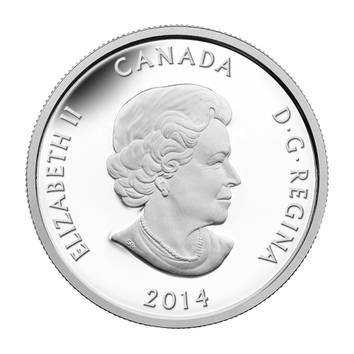 Pièce 1 once d'argent épreuve numismatique 100e anniversaire du hockey Canada 2014 | Monnaie royale canadienne