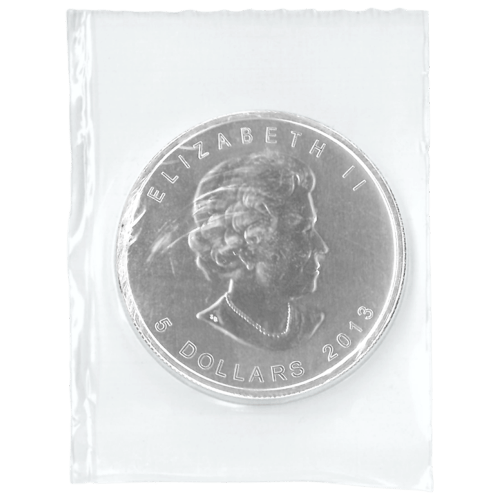 1 oz 2013 Canadian Maple Leaf Flex Sealed Silver Coin | Royal Canadian Mint