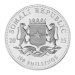 1 oz 2015 Somalian African Elephant Silver Coin | Bavarian State Mint