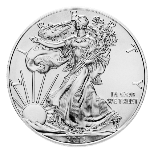 Pièce 1 once d'argent Aigle américain 2015