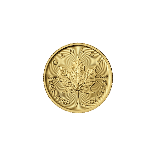 1/10 oz 2015 Canadian Maple Leaf Gold Coin | Royal Canadian Mint