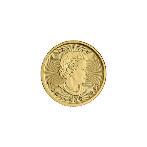 1/10 oz 2015 Canadian Maple Leaf Gold Coin | Royal Canadian Mint