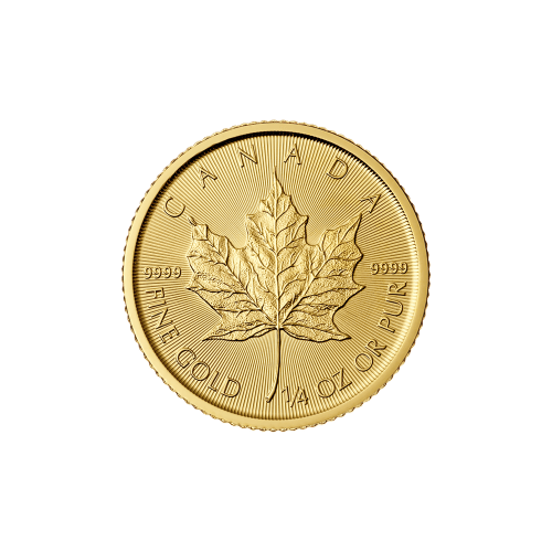 1/4 oz 2015 Canadian Maple Leaf Gold Coin | Royal Canadian Mint