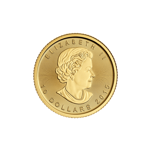 1/4 oz 2015 Canadian Maple Leaf Gold Coin | Royal Canadian Mint
