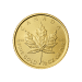 Pièce 1/2 once d'or Feuille d'érable canadienne 2015