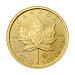 Pièce 1 once d'or Feuille d'érable canadienne 2015