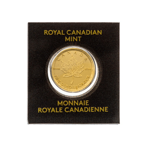 1 gram 2015 MapleGram Single Gold Coin | Royal Canadian Mint