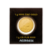 1 gram 2015 MapleGram Single Gold Coin | Royal Canadian Mint