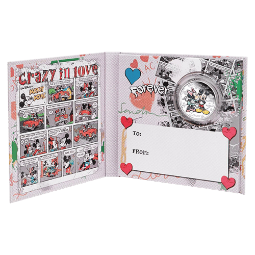 Buy Disney© Crazy In Love Silver Proof Coins | Silver Gold Bull Canada