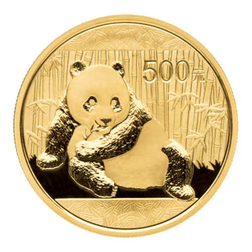 Pièce 1 once d'or Panda Chine 2015 | Monnaie chinoise
