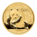 Pièce 1 once d'or Panda Chine 2015 | Monnaie chinoise