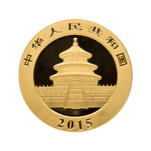 1/2 oz 2015 Chinese Panda Gold Coin | Chinese Mint