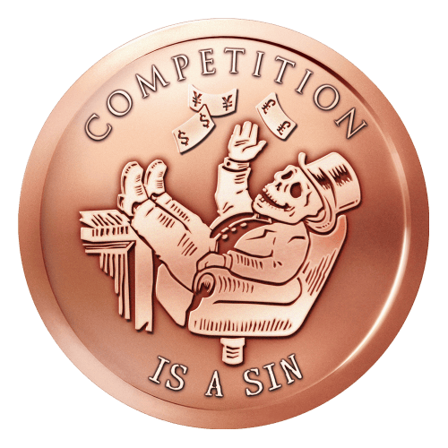 Ronde 1 once de cuivre Competition is a Sin 2014