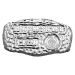 1 kilo Tombstone Nugget Silver Bar | Scottsdale Mint