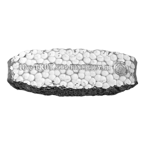 10 oz Tombstone Nugget Silver Bar | Scottsdale Mint