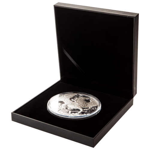 Ronde 10 onces d'argent épreuve numismatique Pégase 2015